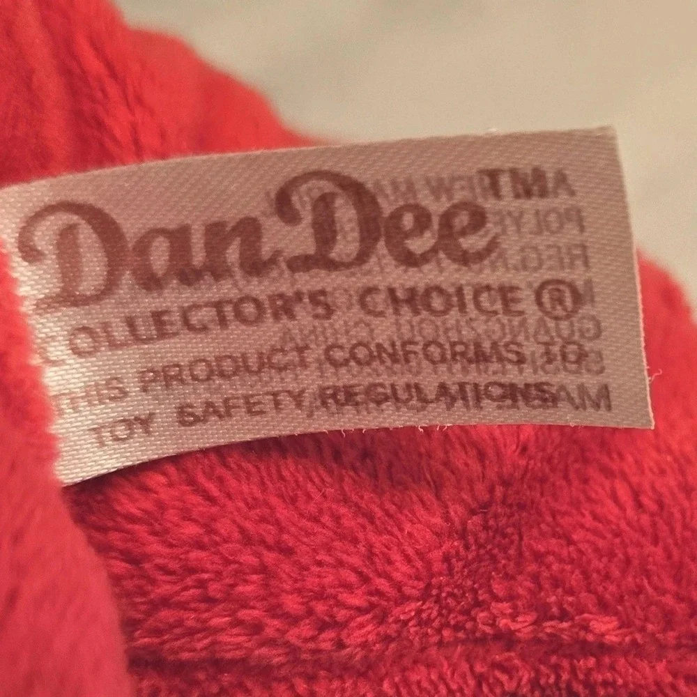 Plush Dan Dee‎ Puppy Dog Sings Jesus Loves Me Red Pajamas Santa Hat Christmas